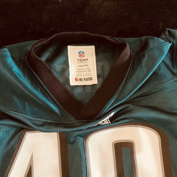 Official NFL Team Apparel Philadelphia Eagles DeSean Jackson #10 Jersey - Picture 3 of 6